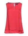 Camilla  Milano Camilla Milano Woman Top Red Size 14 Polyester In Red