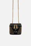 Camilla Mini Box Bag Solid Black
