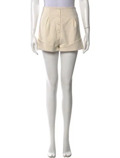 Pre-owned Camilla Mini Shorts In White