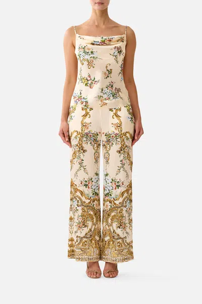 Camilla Minimal Wide Leg Pant A Certain Je Ne Sais Quoi In Multi