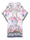 Camilla Panelled Wrap Kaftan Monserrate Magic