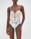 CAMILLA MOULDED UNDERWIRE ONE PIECE IN SEASON OF THE SIREN