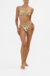 Camilla Multi Strap Triangle Bikini Set With Ring Trims Bathing Bombshell In Multi