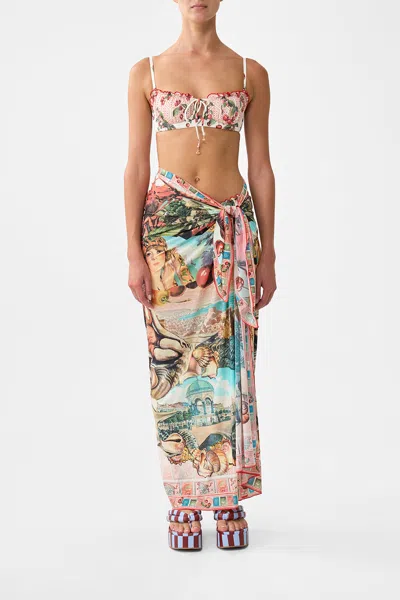 Camilla Multi Wear Long Sarong Notes From The Road In Blue
