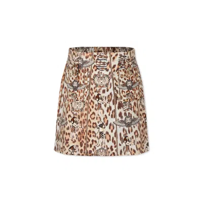 Camilla Kids' The Views Of The Valley Mini Skirt In Multicolor