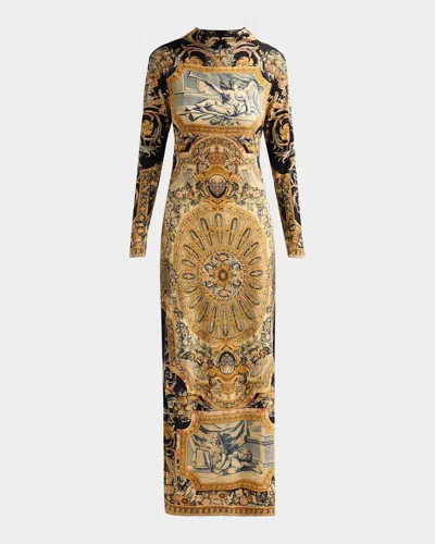 Camilla Museum Memoir Back Cut Out Jersey Dress