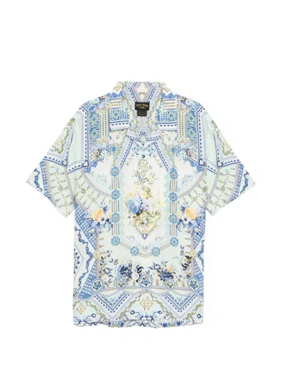 Camilla My Homespun Heart Shirt In Blue