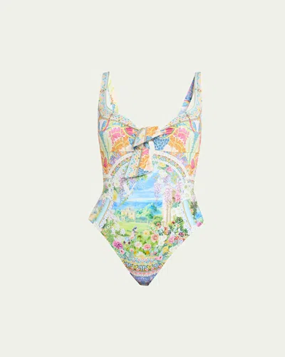 Camilla Navas Nouveau One-piece Swimsuit In Multi