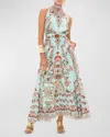 Camilla Necktie Dress With Elasticated Waist Weaving Worlds In Weaving Worlds