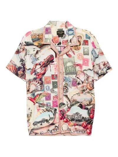 Camilla Notes From The Road Shirt In Multi