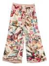 Camilla Relaxed Pant With Tie Front Notes From The Road In Neutral