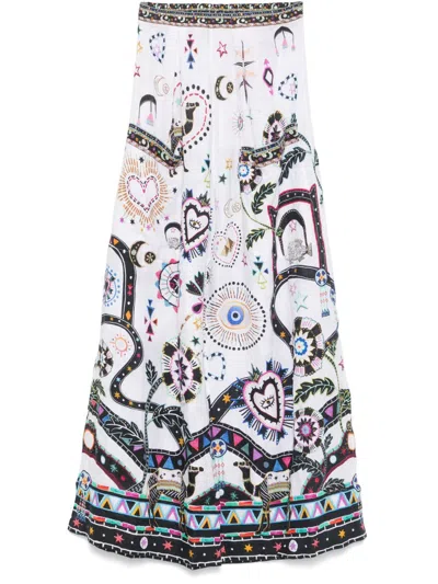 Camilla Nubian Wonderland Trousers In White