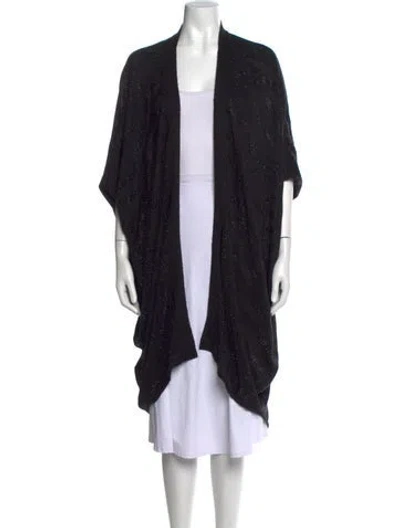 Pre-owned Camilla Nylon Patterned Sweater In Black