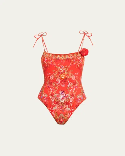 Camilla Ole Ole One-piece Swimsuit In Red
