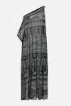 Camilla One Shoulder Kaftan With Neckband The Egypt Effect