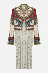 Camilla Open Front Jacket With Full Length Back Valley Of The Queens