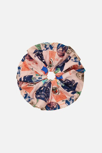 Camilla Oversized Scrunchie Haute Passport In Pink