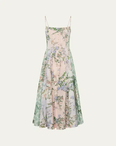 CAMILLA PALACIO PLAYGROUND CORSET MAXI DRESS