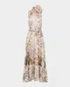 Camilla Crystal-embellished Silk Maxi Dress In Palacio Playground