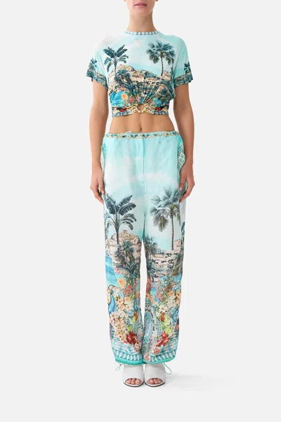 Camilla Parachute Pant Balearic Bebé In Blue
