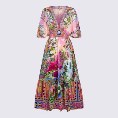 Camilla Pink Dress In Multi