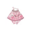 Camilla Printed Top Bloomer Set In Pink