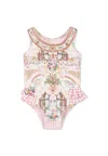 Camilla Lisbon Lullaby-print Swimsuit In Pink