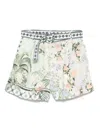 Camilla Tuck Front Belted Shorts