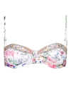 Camilla Plumes And Parterres Ruched Underwire Bikini Top In Multicolor