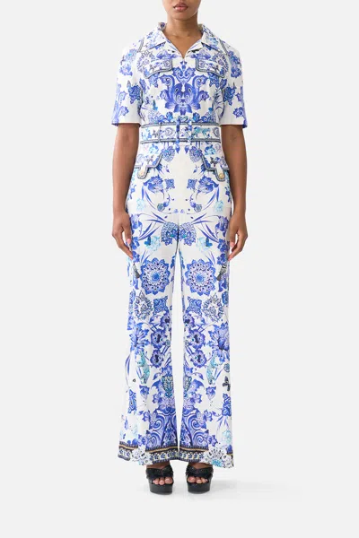 Camilla Pocket Jumpsuit All About That Lace In White