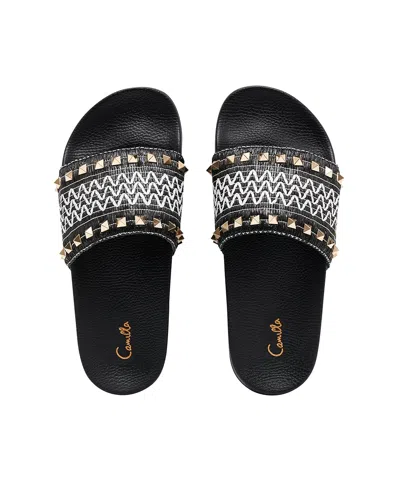 Camilla Pool Slides Quechuak King In Multi