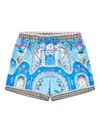 Camilla Printed Drawstring Shorts