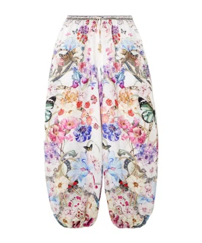 Camilla Printed Tapered Pants In Multi