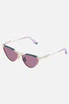 Camilla Pyramid Paramour Sunglasses Emerald Marble