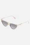 Camilla Pyramid Paramour Sunglasses Ivory Marble