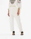 Camilla Raglan Sleeve Blouse With Cuff In Valley Queen In White