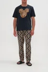 Camilla Relaxed Fit Tee Mickeys Kingdom In Black