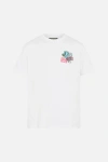 Camilla Relaxed Heavyweight Crew Neck Tee With Love From Türkiye In White