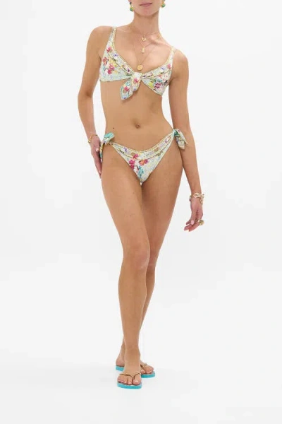 Camilla Reversible Tie Bikini Set Gardens Of Queluz In Multi