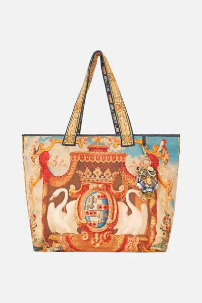Camilla Reversible Tote With Coin Purse Life's Rich Tapestry In Multi