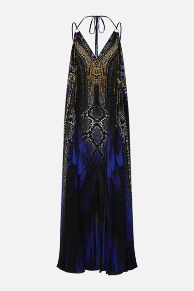 Camilla Ring Detail Strap Dress Other Side Of The Oasis In Multi