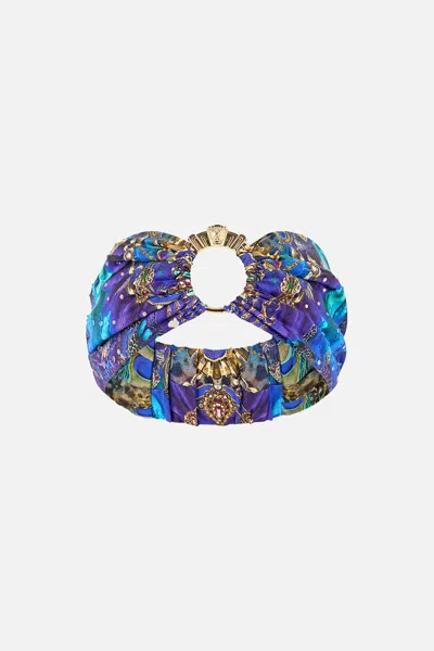 Camilla Ring Headband Cosmic Zoology In Blue