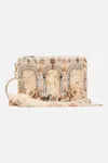 Camilla Ring Scarf Clutch Adorned In Antiquity