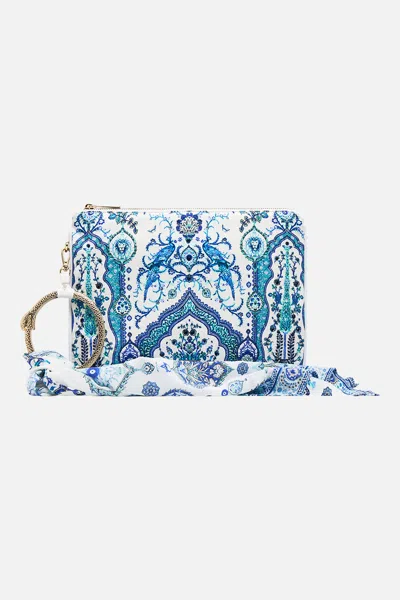 Camilla Ring Scarf Clutch Isnik Lullaby In Orange