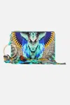 Camilla Ring Scarf Clutch Jungle Flight In Pattern