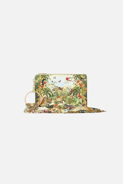 Camilla Ring Scarf Clutch Wanderlust Empire In Green