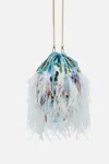 Camilla Round Drawstring Pouch Mickey Takes A Trip In Blue