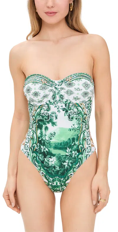 Camilla Ruched Cup Underwire One Piece Corridor Of Calm