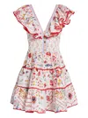 Camilla A Kitsch In Time Tiered Mini Dress
