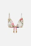 Camilla Scalloped Edge Bra With Bow Egyptian Rose